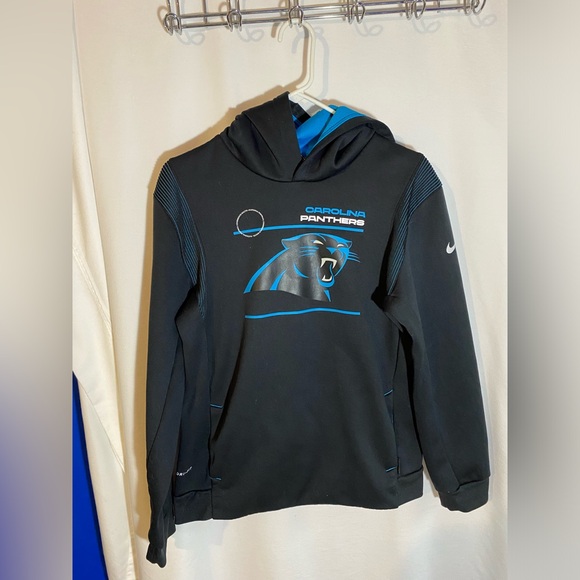 Carolina Panthers Nike on field kids sweatshirt, size XL